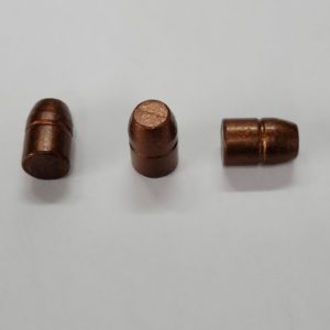 44 Mag 240 Grain round nose flat point coated cast bullet
