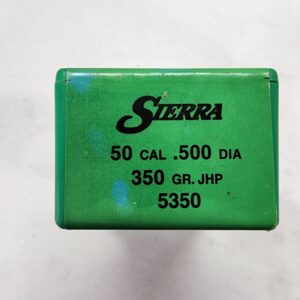 Sierra 50 Cal 350gr JHP #5350